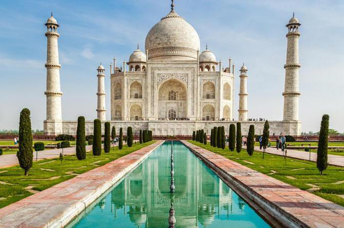 dovolenka v Indii - Taj Mahal